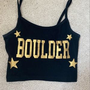Cu boulder tank top